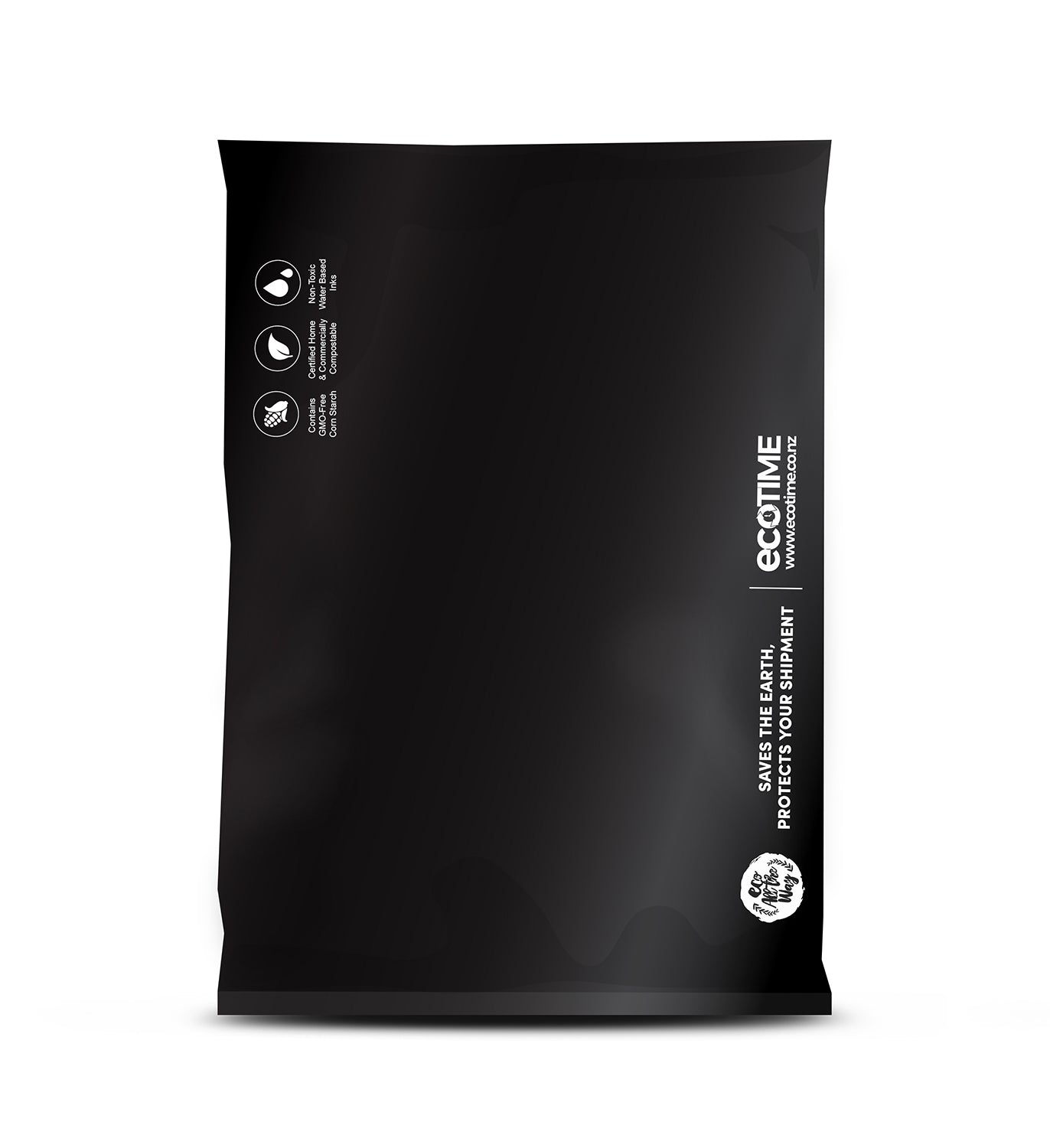 A5 Compostable Resealable Courier Bags -set 50